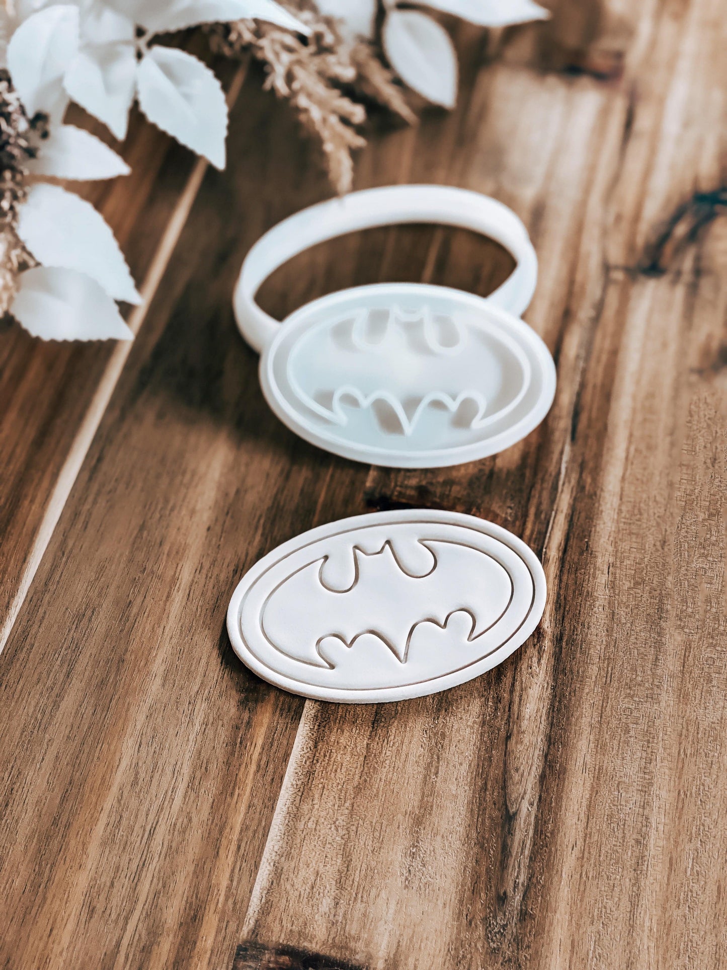 Batman Symbol - Cookie Stamp and Cutter - O'Khach Baking Supplies