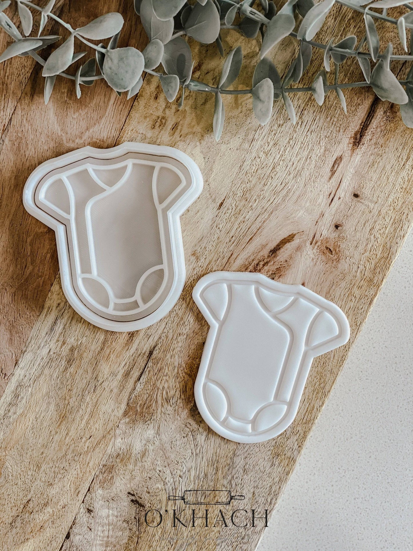 Romper Cookie Stamp & Cutter - O'Khach Baking Supplies