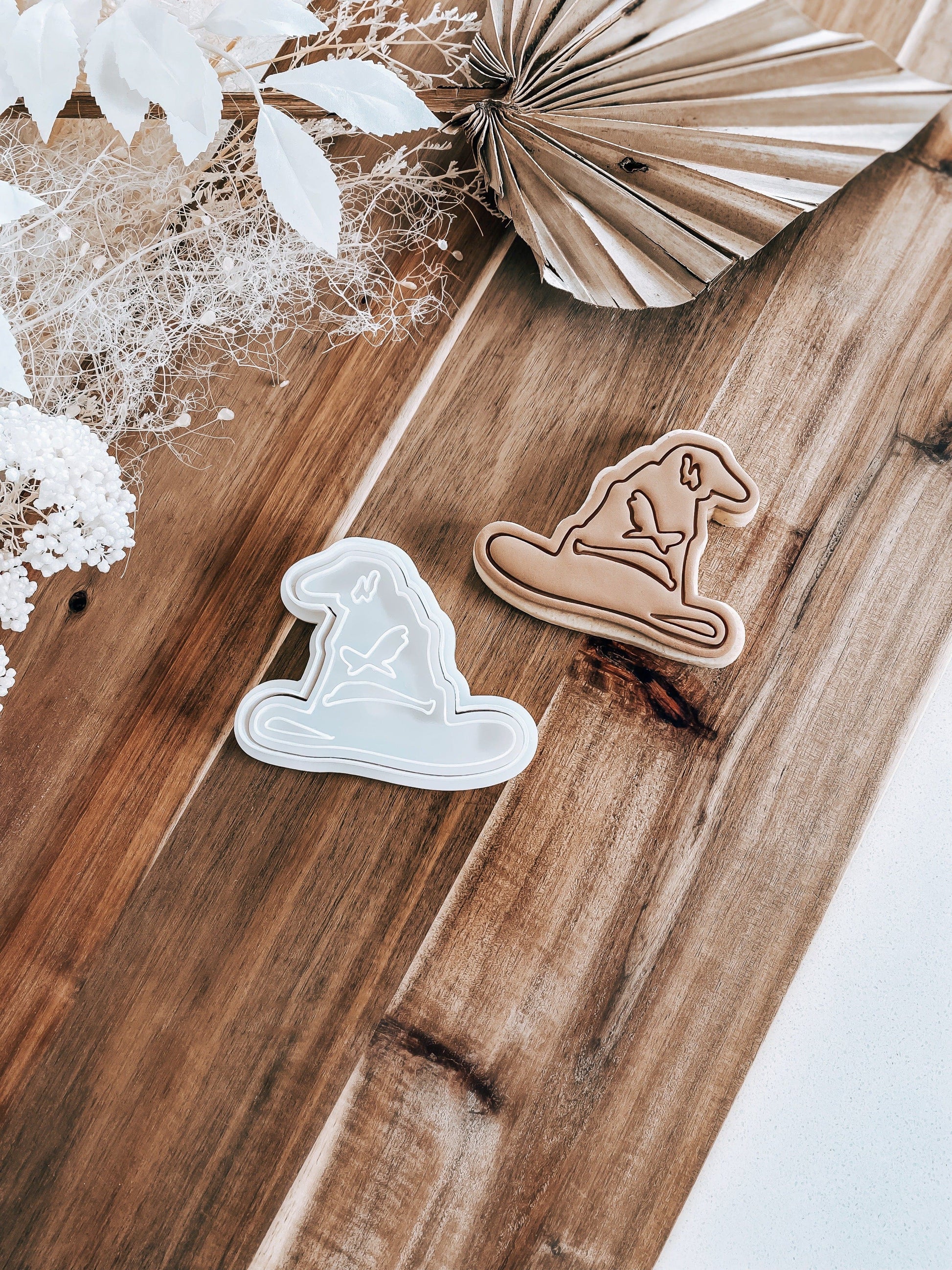 Sorting Hat (Harry Potter) - Cookie Stamp & Cutter - Fondant & Sugar Cookies