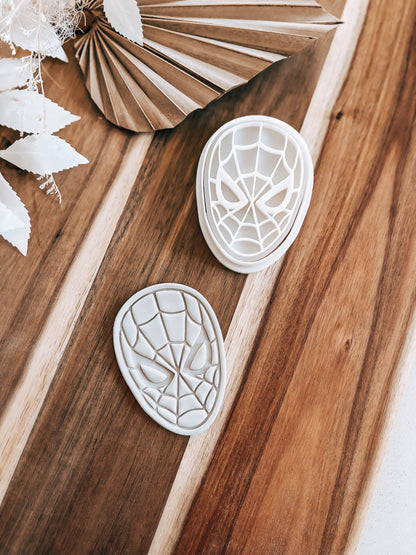 Spiderman (Head) - Cookie Stamp and Cutter - O'Khach Baking Supplies