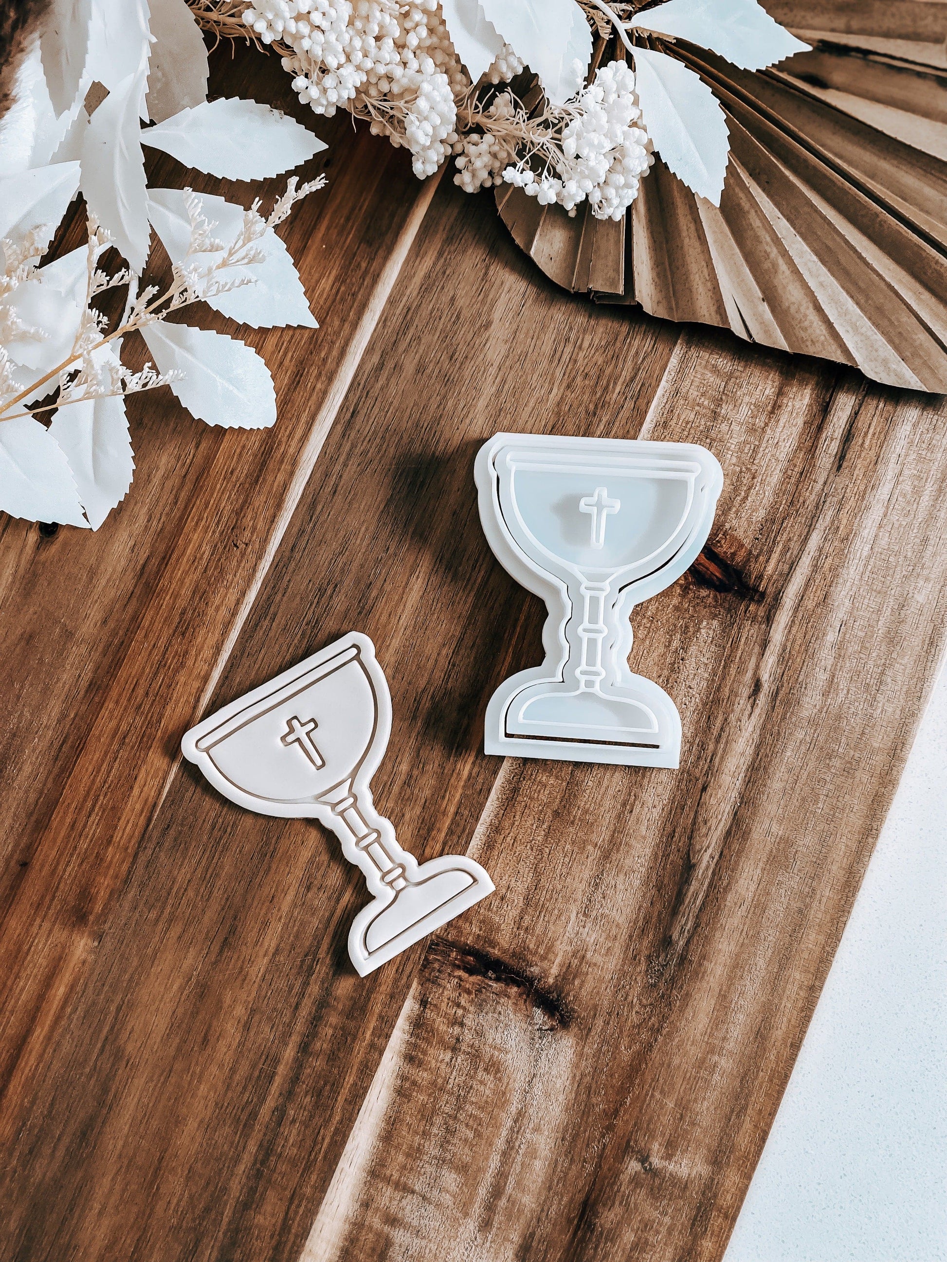 Communion Cup Cookie Stamp & Cutter - O'Khach Baking Supplies