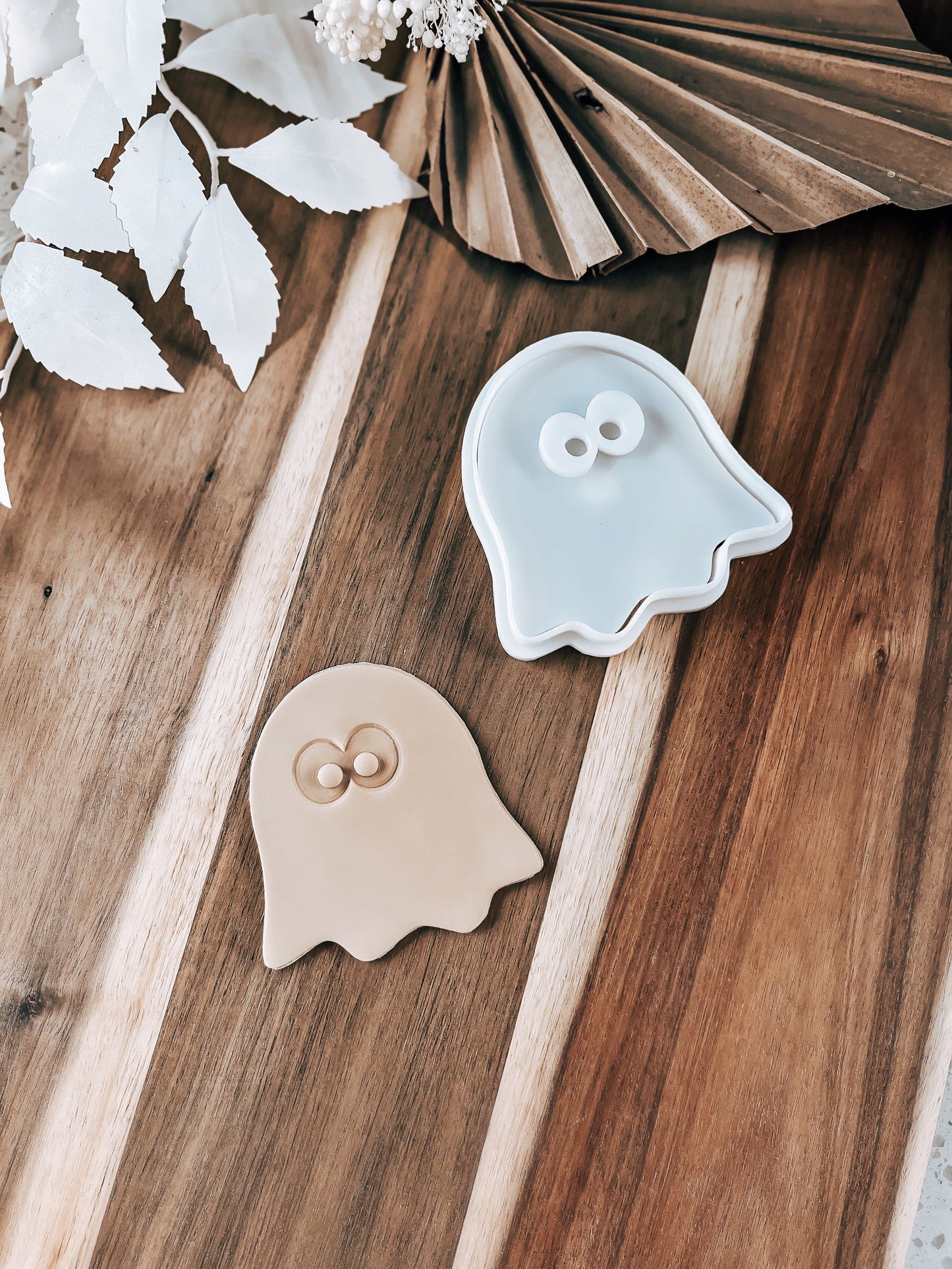 Ghost Cookie Stamp & Cutter - O'Khach Baking Supplies