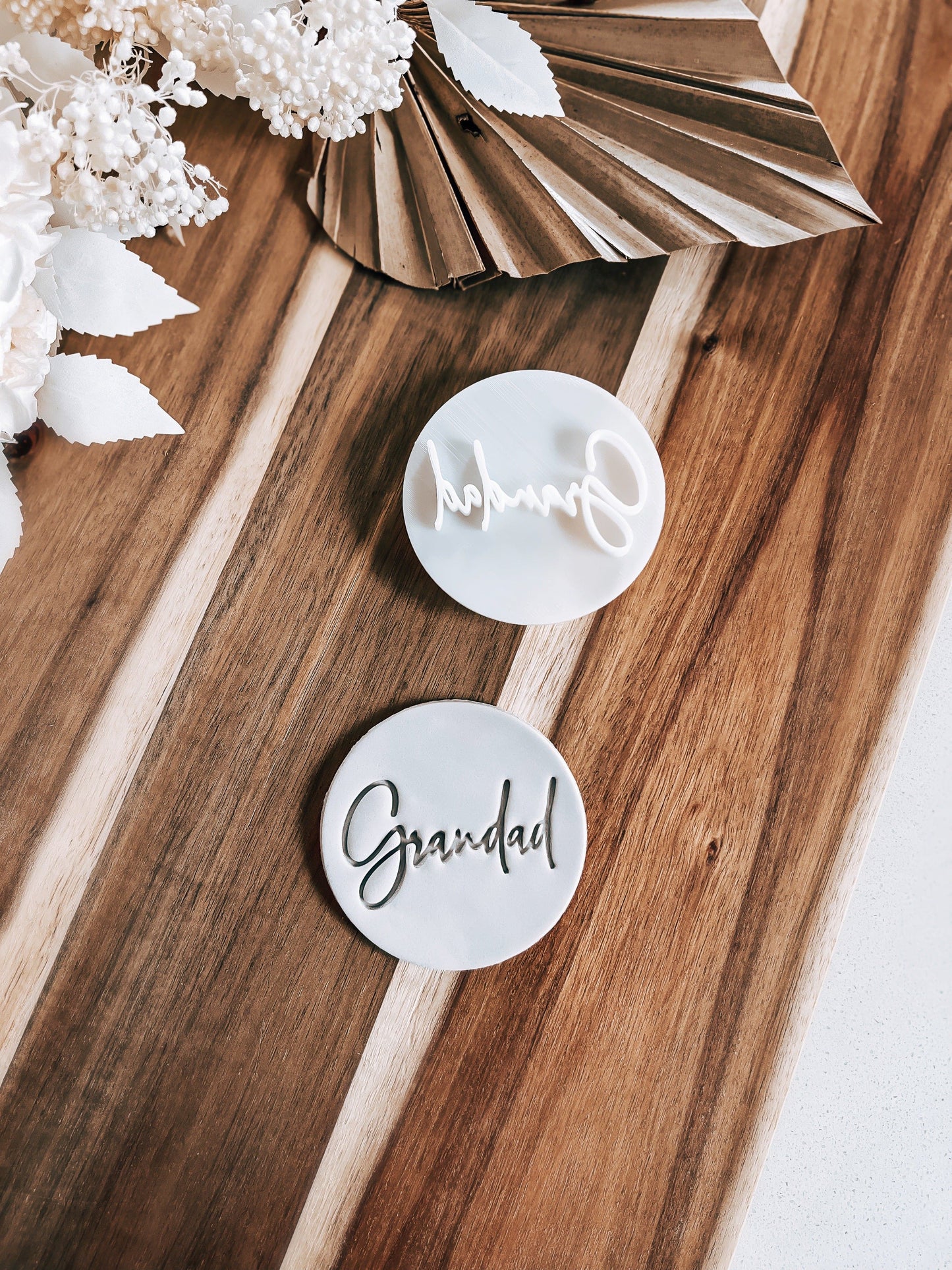 Grandad Cookie Stamp - O'Khach Baking Supplies