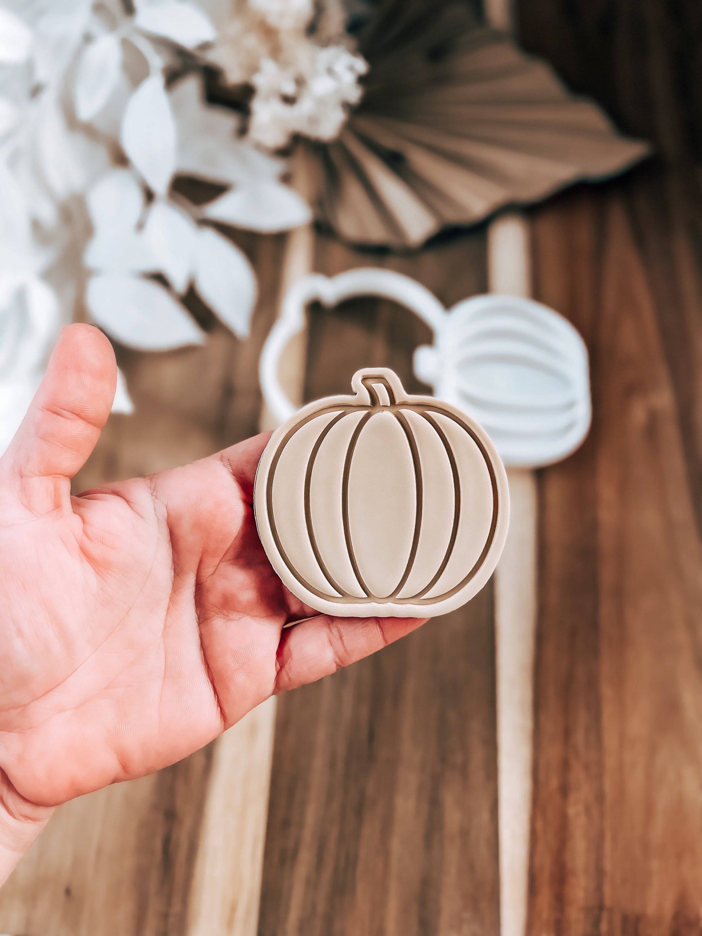 Pumpkin Stamp & Cutter - O'Khach Baking Supplies