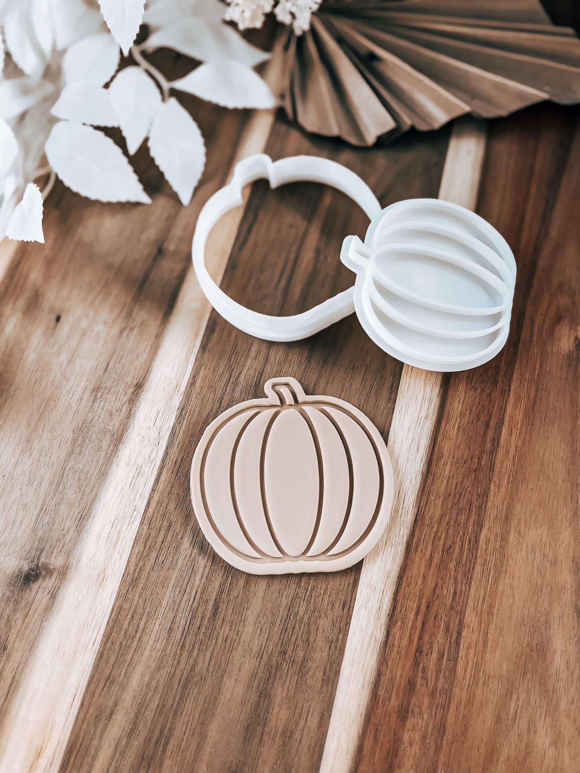 Pumpkin Stamp & Cutter - O'Khach Baking Supplies