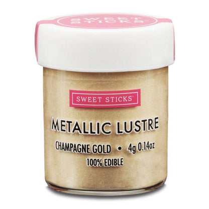 Champagne Gold Lustre - Sweet Sticks - O'Khach Baking Supplies