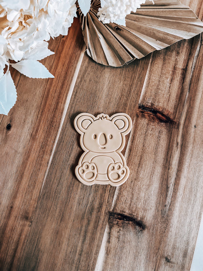 Koala (full) Stamp and Cutter - Premium Cutter and Stamp from O'Khach Baking Supplies - Just $20.00! Shop now at O'Khach Baking Supplies