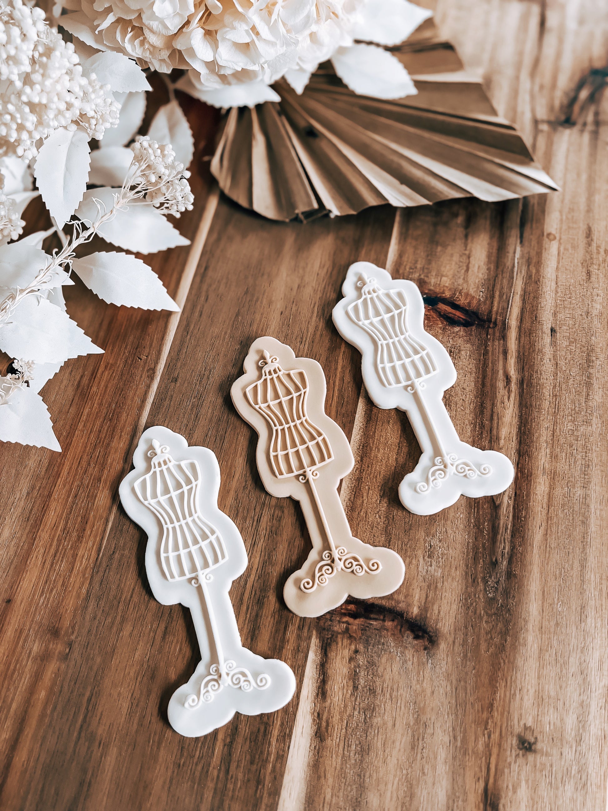 Dress Stand 'UP' Cookie Stamp and Cutter - Premium Cutter and Stamp from O'Khach Baking Supplies - Just $24.99! Shop now at O'Khach Baking Supplies