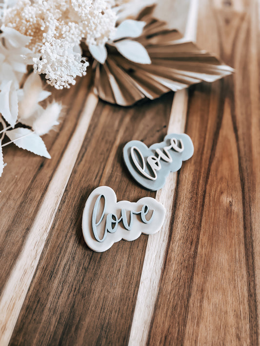 Love Script 'UP' Stamp & Cutter - Premium Cutter and Stamp from O'Khach Baking Supplies - Just $24.99! Shop now at O'Khach Baking Supplies