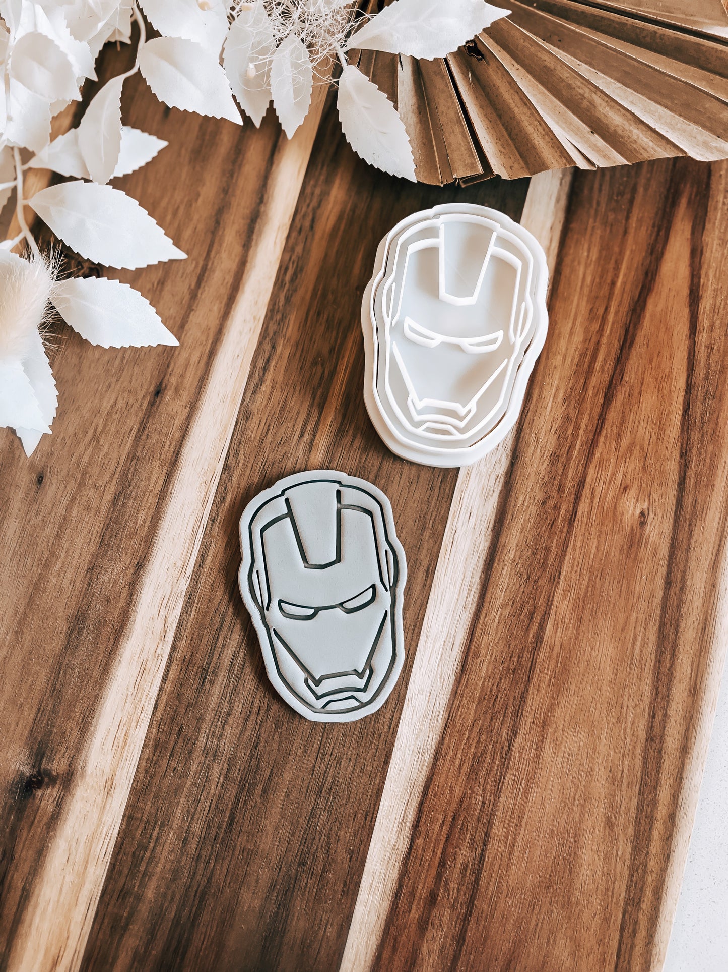 Iron Man - Cookie Stamp and Cutter - Premium Stamp & Cutter from O'Khach Baking Supplies - Just $19.00! Shop now at O'Khach Baking Supplies