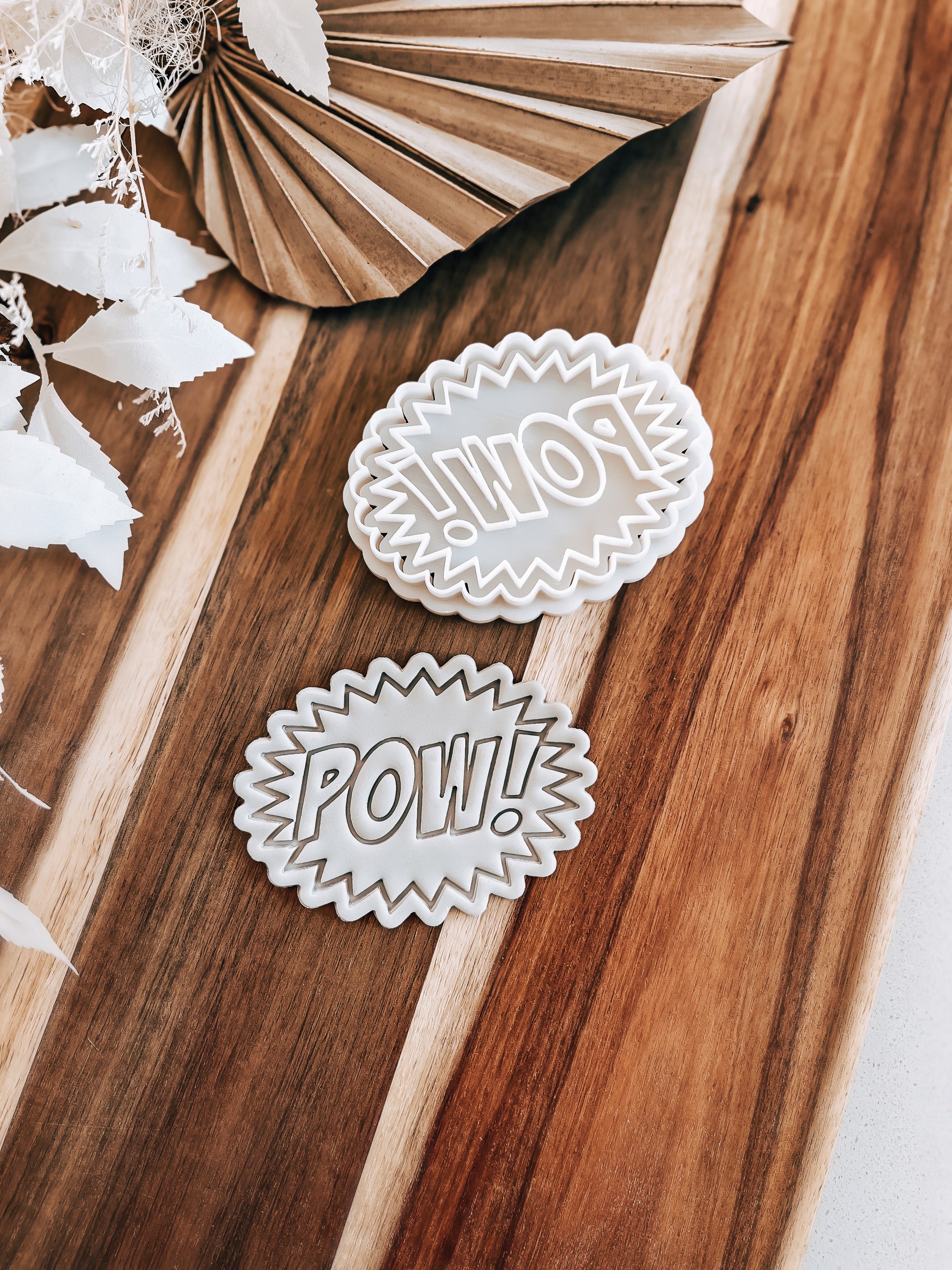 POW (Comics) - Cookie Stamp and Cutter - Premium Stamp & Cutter from O'Khach Baking Supplies - Just $19.00! Shop now at O'Khach Baking Supplies