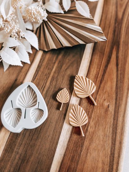 Dried Palm's - Silicone Mould - Perfect for Fondant, Chocolate, & Cake Decorating