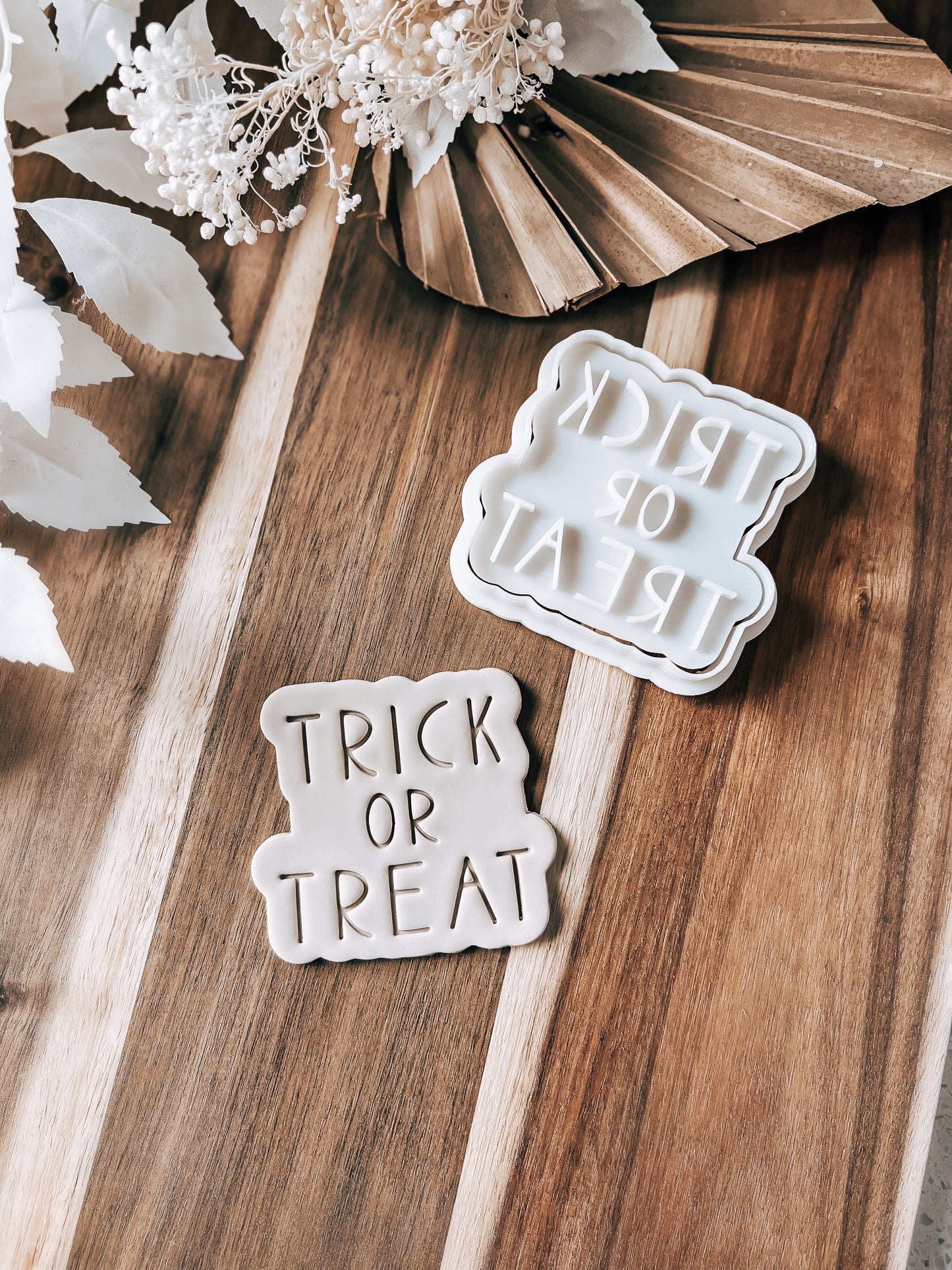 Trick or Treat Stamp & Cutter - Premium  from O'Khach Baking Supplies - Just $19.00! Shop now at O'Khach Baking Supplies