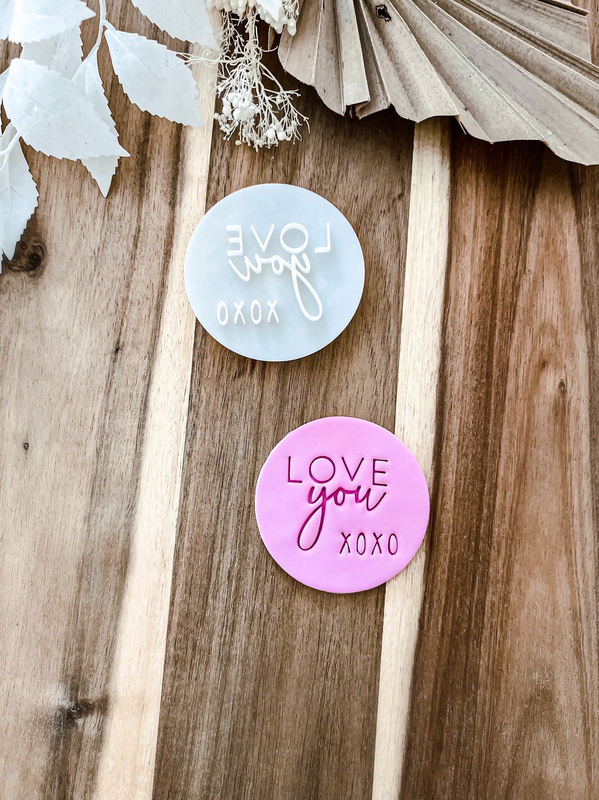 Love you xoxo Cookie Stamp - Premium Stamp from O'Khach Baking Supplies - Just $10.99! Shop now at O'Khach Baking Supplies