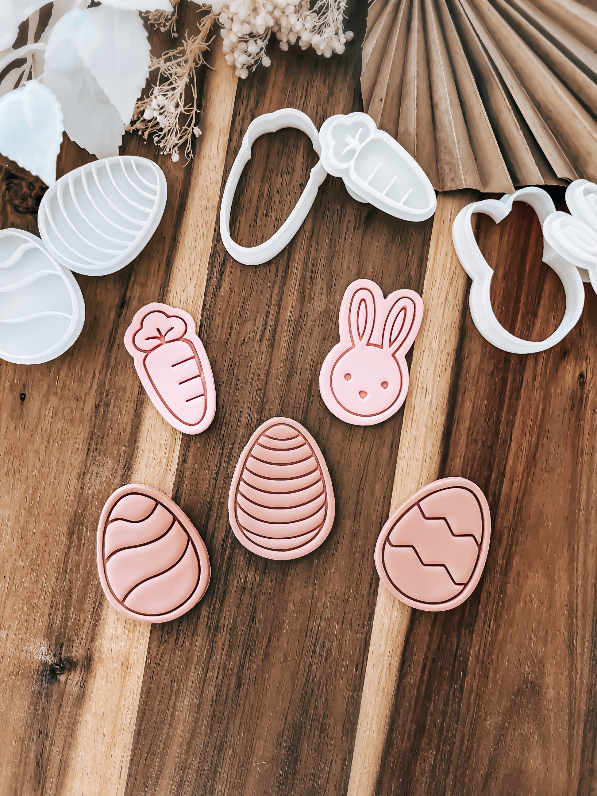 Mini Bunny Cookie Stamp & Cutter - Premium Cutter and Stamp from O'Khach Baking Supplies - Just $13.00! Shop now at O'Khach Baking Supplies