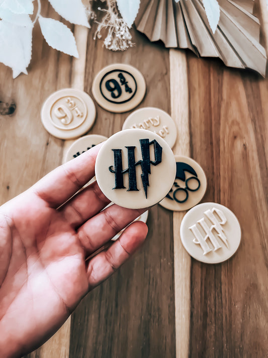 Mini HP (Harry Potter) 'UP' - Cookie Stamp - Fondant & Sugar Cookies