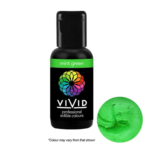 Mint Green  - Gel Colour 21g | Vivid Professional - Premium Vivid Professional from Cake Craft - Just $4.99! Shop now at O'Khach Baking Supplies