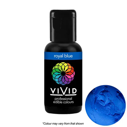 Royal Blue  - Gel Colour 21g | Vivid Professional - Premium Vivid Professional from Cake Craft - Just $4.99! Shop now at O'Khach Baking Supplies