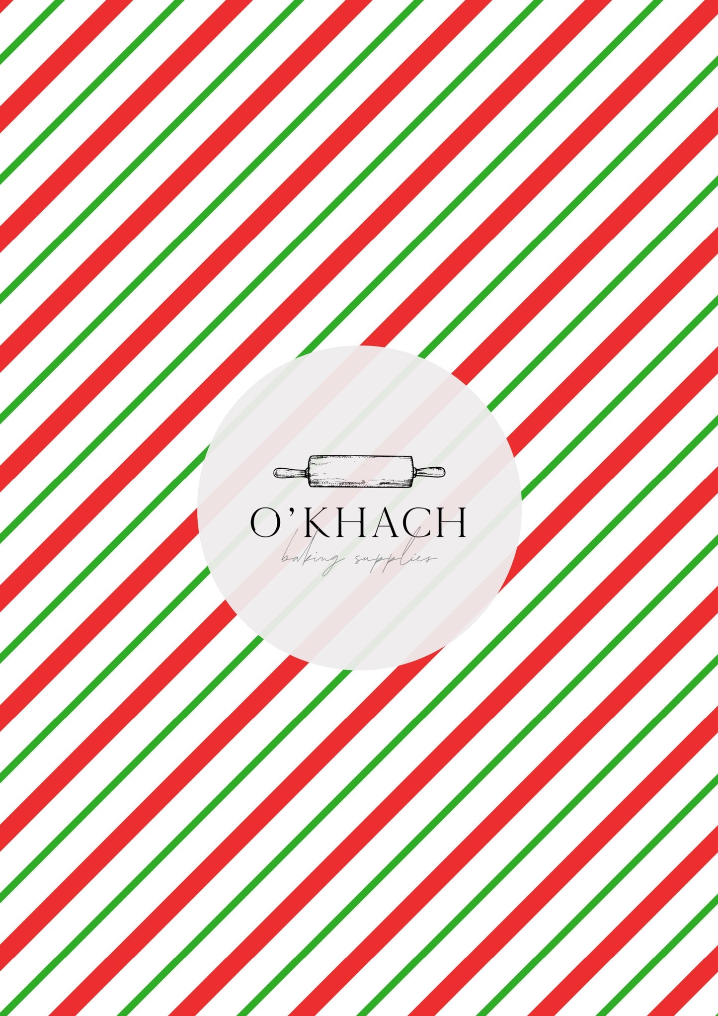 Christmas Details Pattern No.101 - Edible Image - Premium Edible Image from O'Khach Baking Supplies - Just $16.99! Shop now at O'Khach Baking Supplies