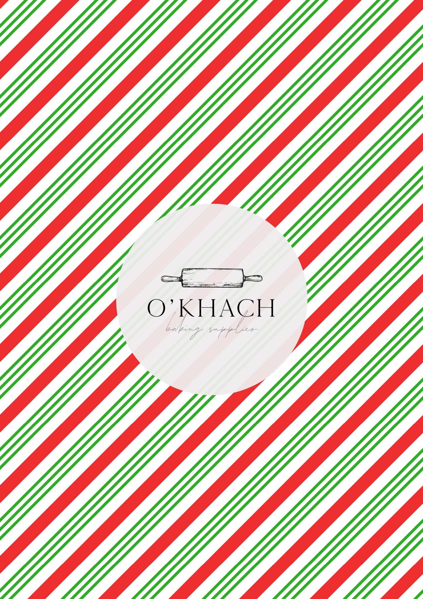 Christmas Details Pattern No.102 - Edible Image - Premium Edible Image from O'Khach Baking Supplies - Just $16.99! Shop now at O'Khach Baking Supplies