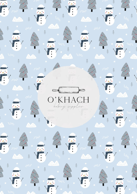 Christmas Details Pattern No.49 - Edible Image - Premium Edible Image from O'Khach Baking Supplies - Just $16.99! Shop now at O'Khach Baking Supplies