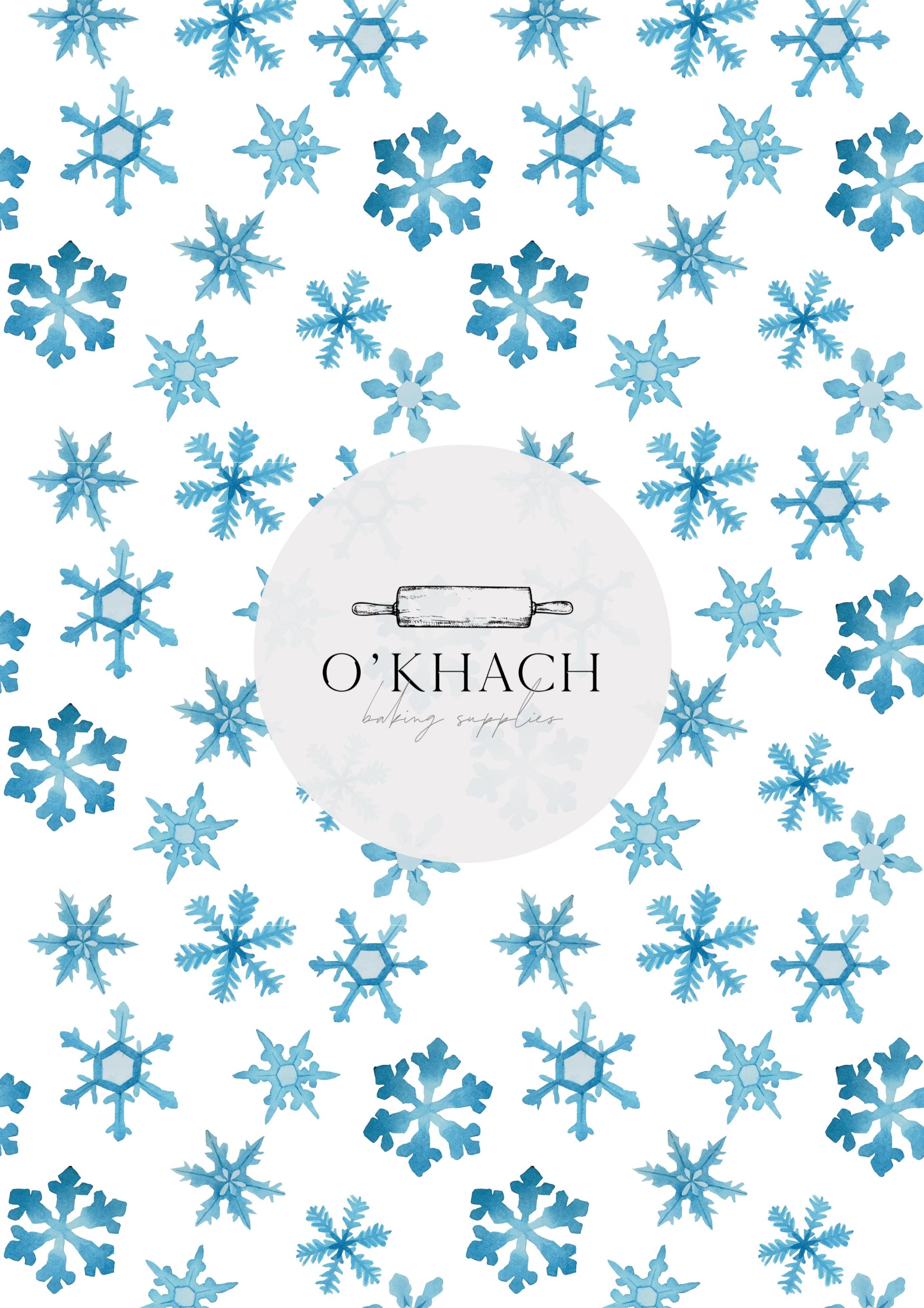 Christmas Details Pattern No.61 - Edible Image - Premium Edible Image from O'Khach Baking Supplies - Just $16.99! Shop now at O'Khach Baking Supplies