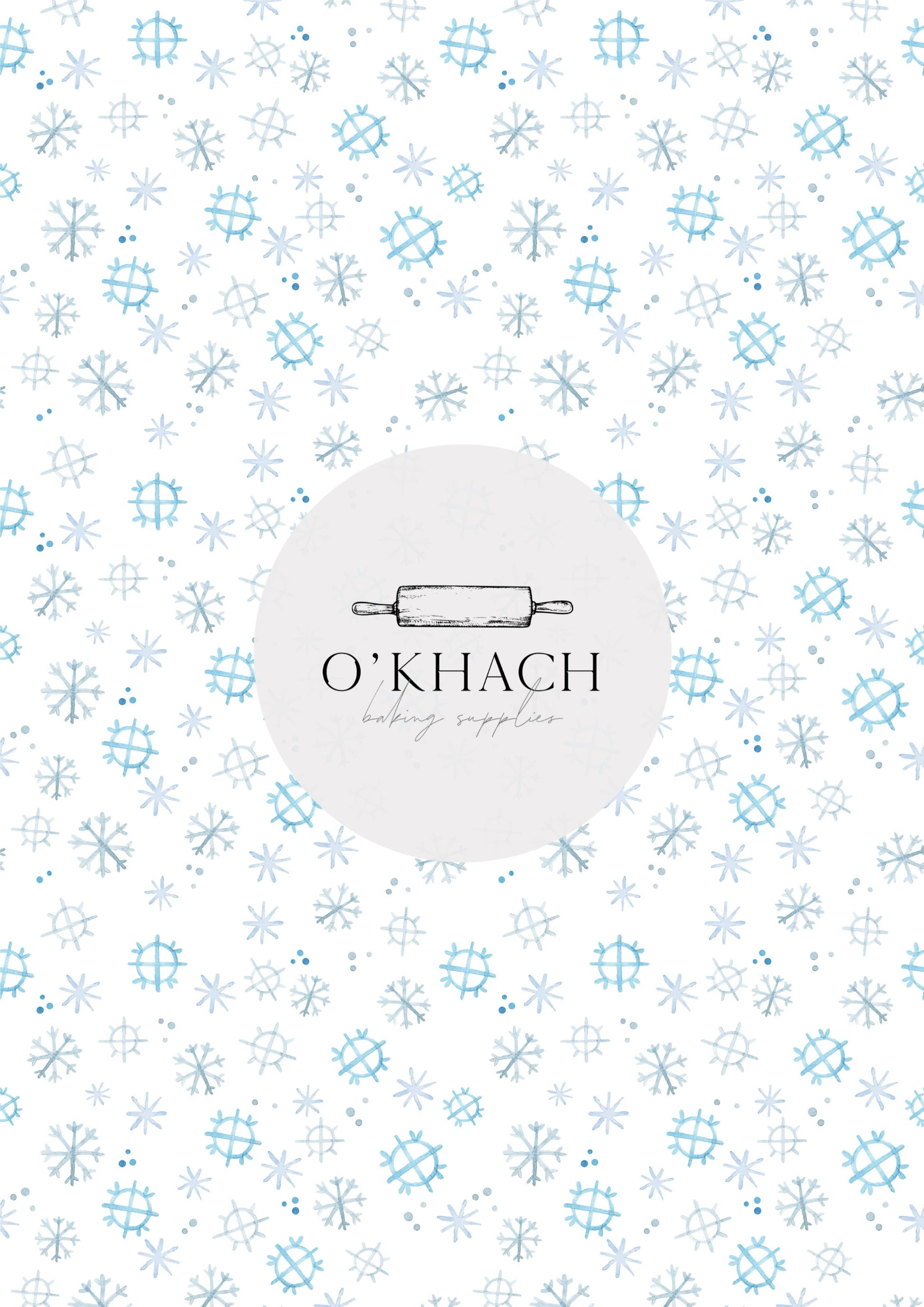 Christmas Details Pattern No.72 - Edible Image - Premium Edible Image from O'Khach Baking Supplies - Just $16.99! Shop now at O'Khach Baking Supplies