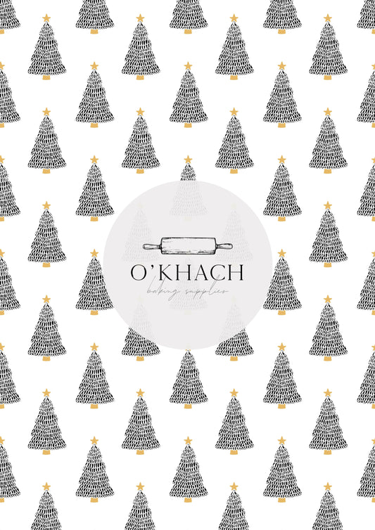 Christmas Details Pattern No.92 - Edible Image - Premium Edible Image from O'Khach Baking Supplies - Just $16.99! Shop now at O'Khach Baking Supplies