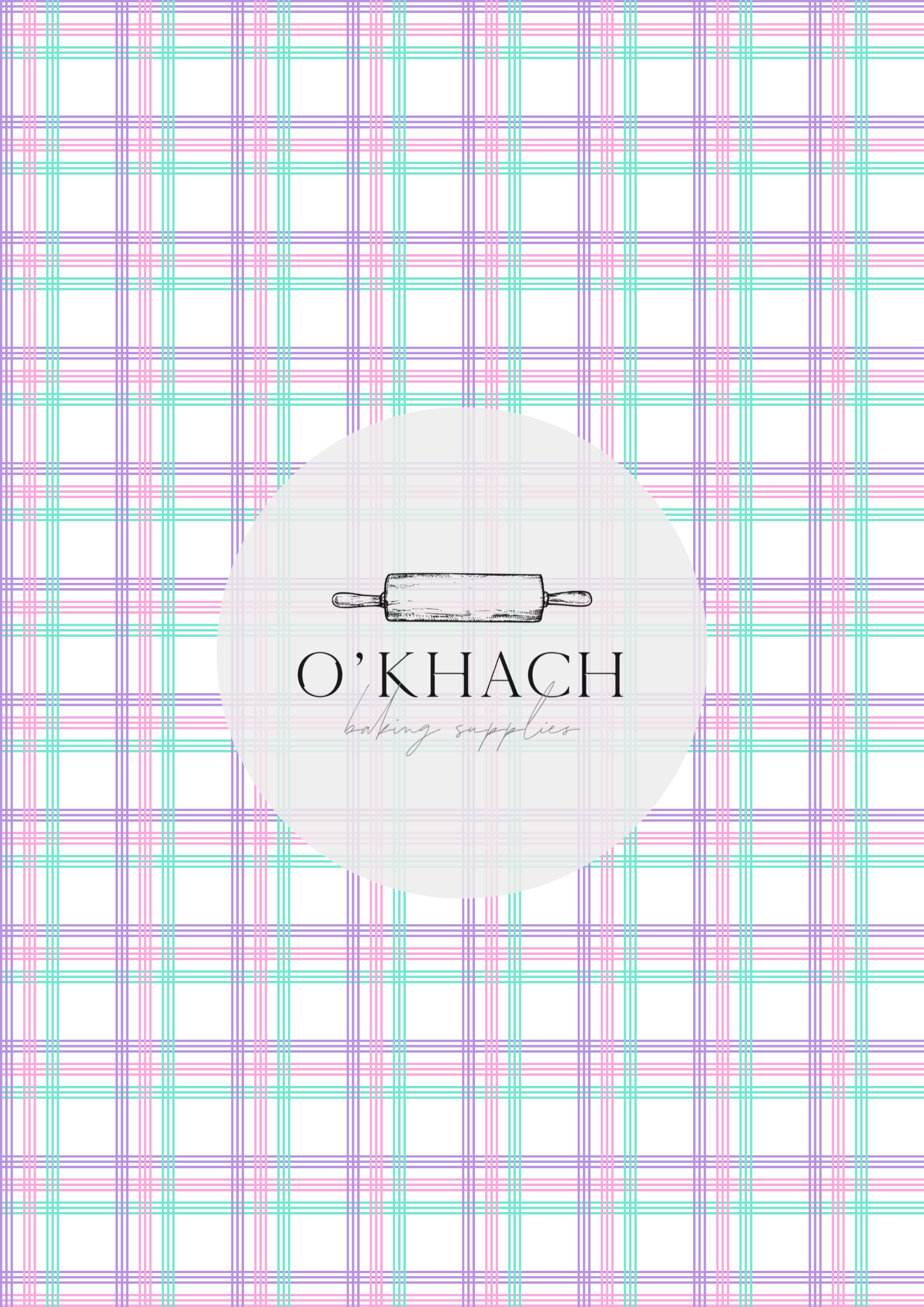 Easter Pattern No.101 - Edible Image - Premium Edible Image from O'Khach Baking Supplies - Just $16.99! Shop now at O'Khach Baking Supplies