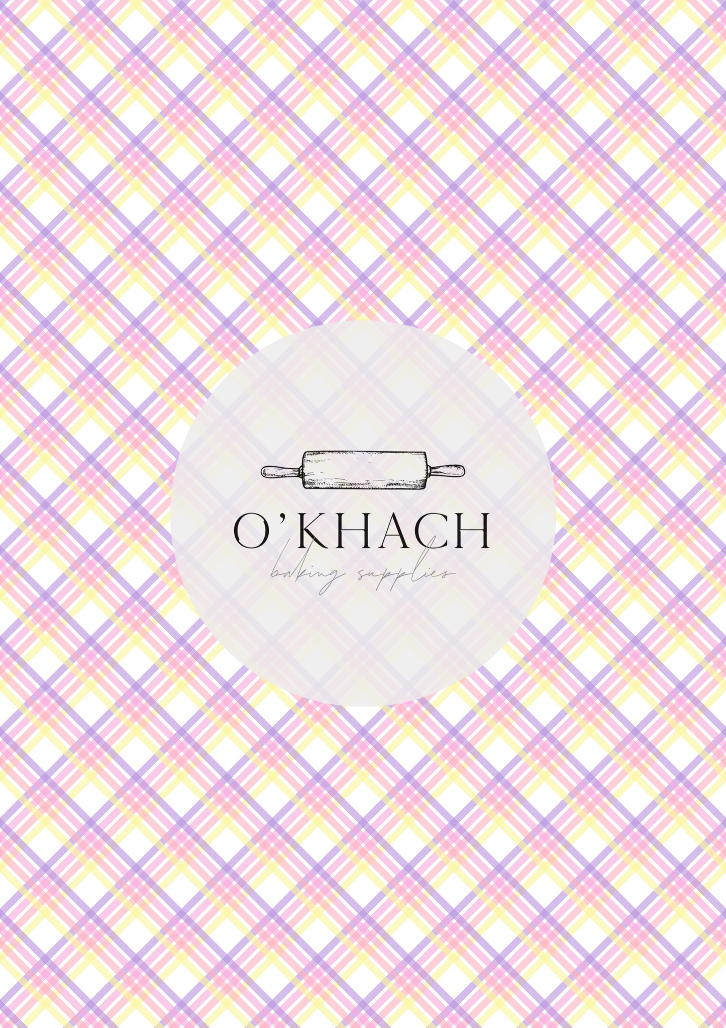 Easter Pattern No.102 - Edible Image - Premium Edible Image from O'Khach Baking Supplies - Just $16.99! Shop now at O'Khach Baking Supplies