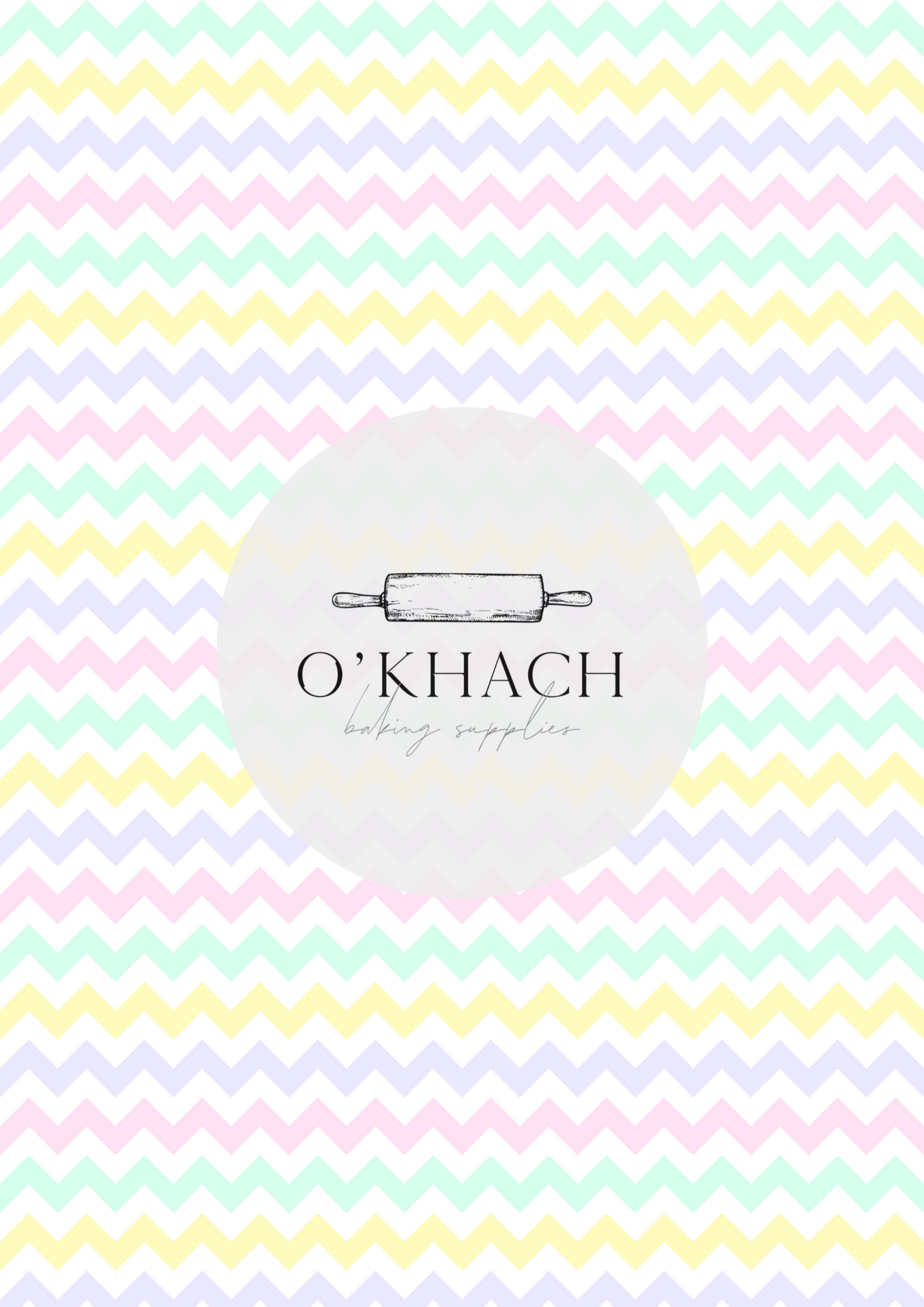 Easter Pattern No.105 - Edible Image - Premium Edible Image from O'Khach Baking Supplies - Just $16.99! Shop now at O'Khach Baking Supplies