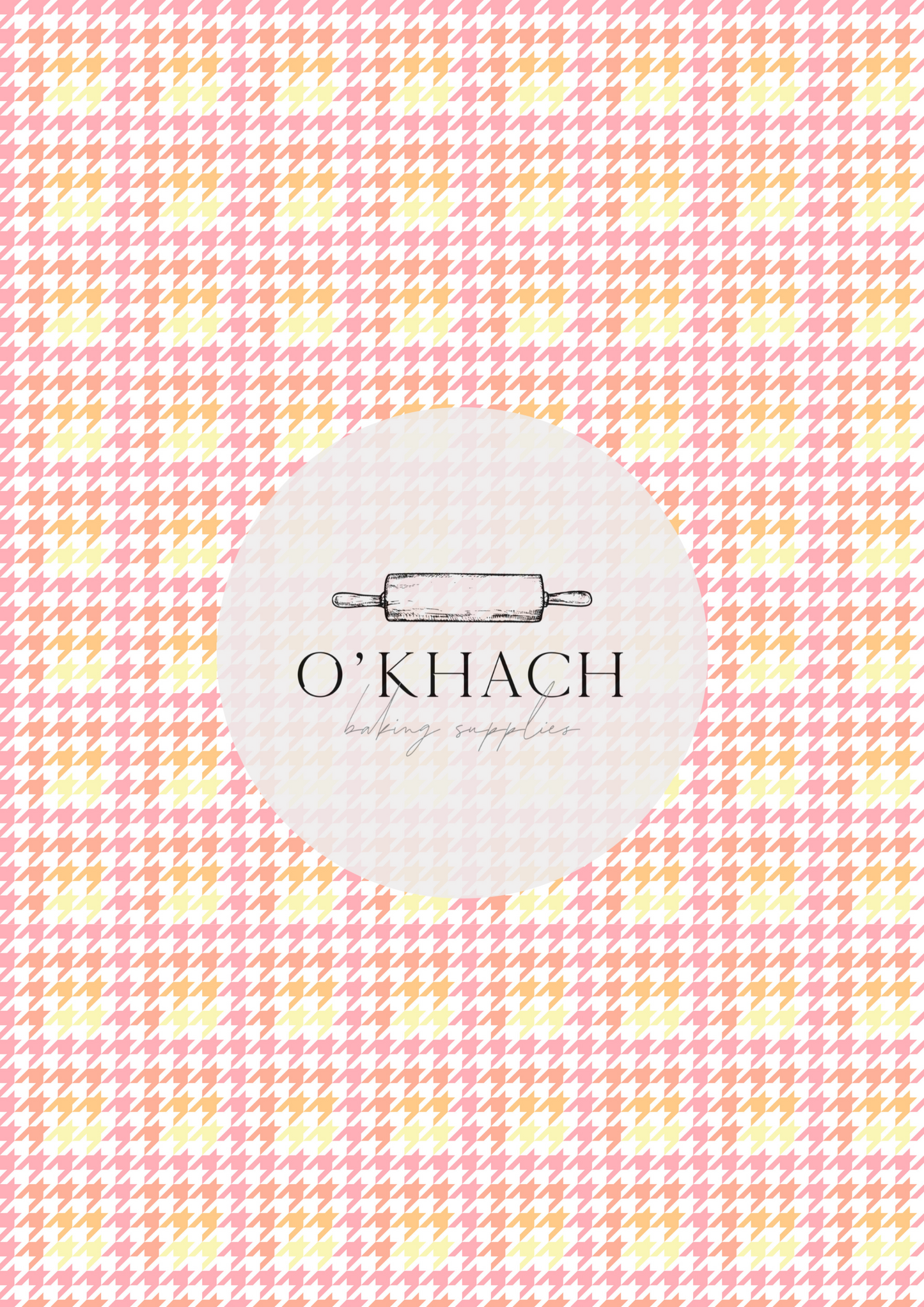 Easter Pattern No.106 - Edible Image - Premium Edible Image from O'Khach Baking Supplies - Just $16.99! Shop now at O'Khach Baking Supplies