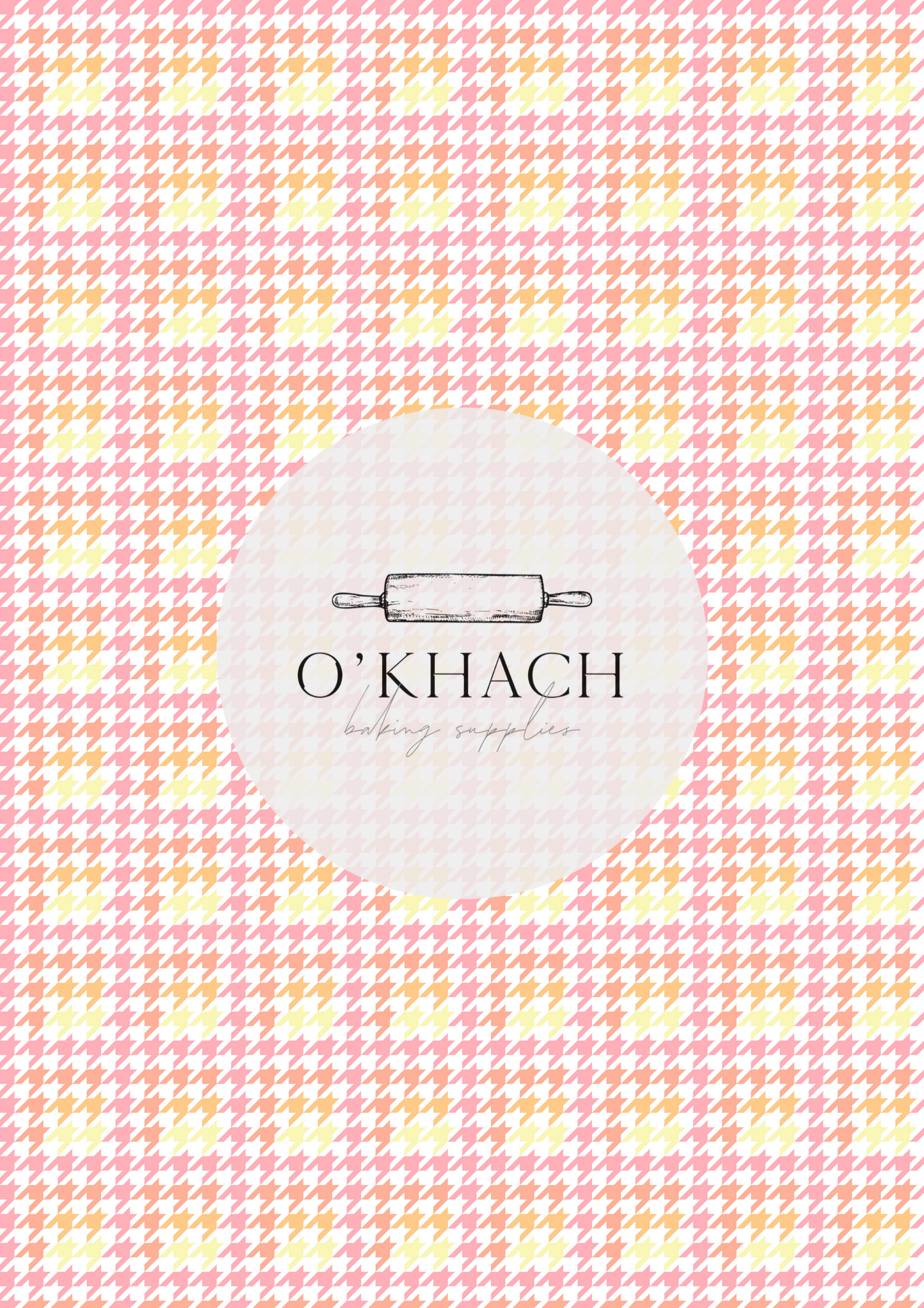 Easter Pattern No.106 - Edible Image - Premium Edible Image from O'Khach Baking Supplies - Just $16.99! Shop now at O'Khach Baking Supplies