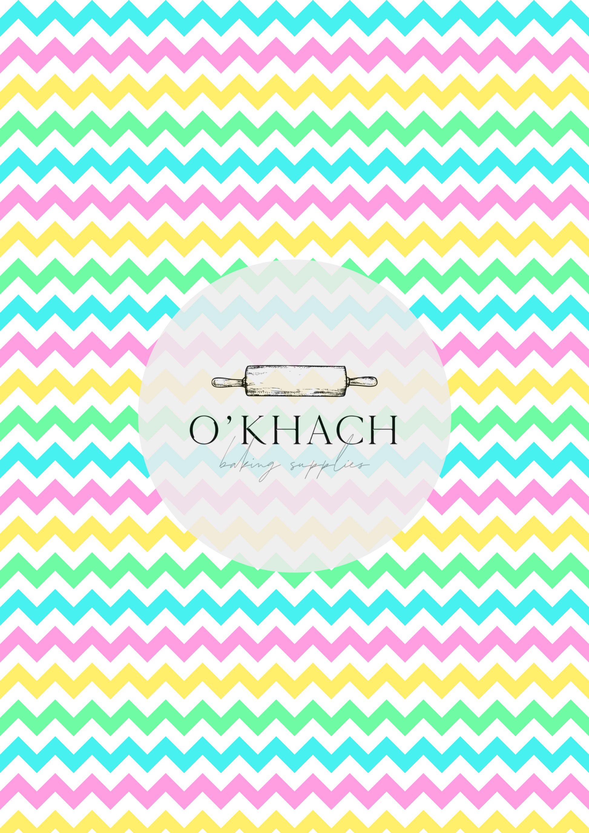 Easter Pattern No.110 - Edible Image - Premium Edible Image from O'Khach Baking Supplies - Just $16.99! Shop now at O'Khach Baking Supplies