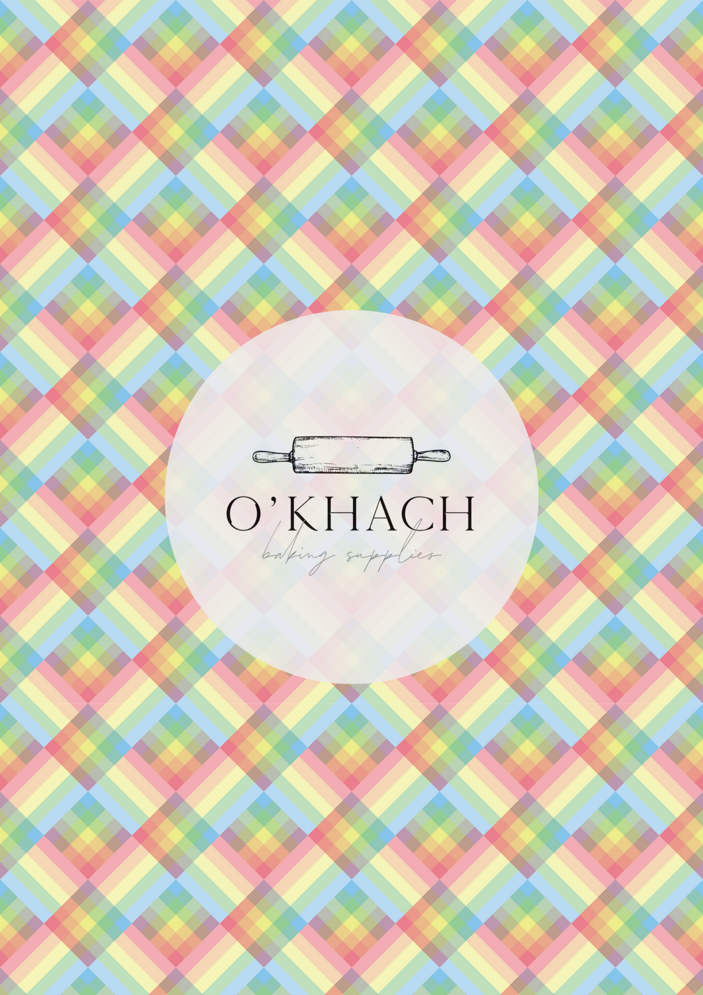 Easter Pattern No.111 - Edible Image - Premium Edible Image from O'Khach Baking Supplies - Just $16.99! Shop now at O'Khach Baking Supplies