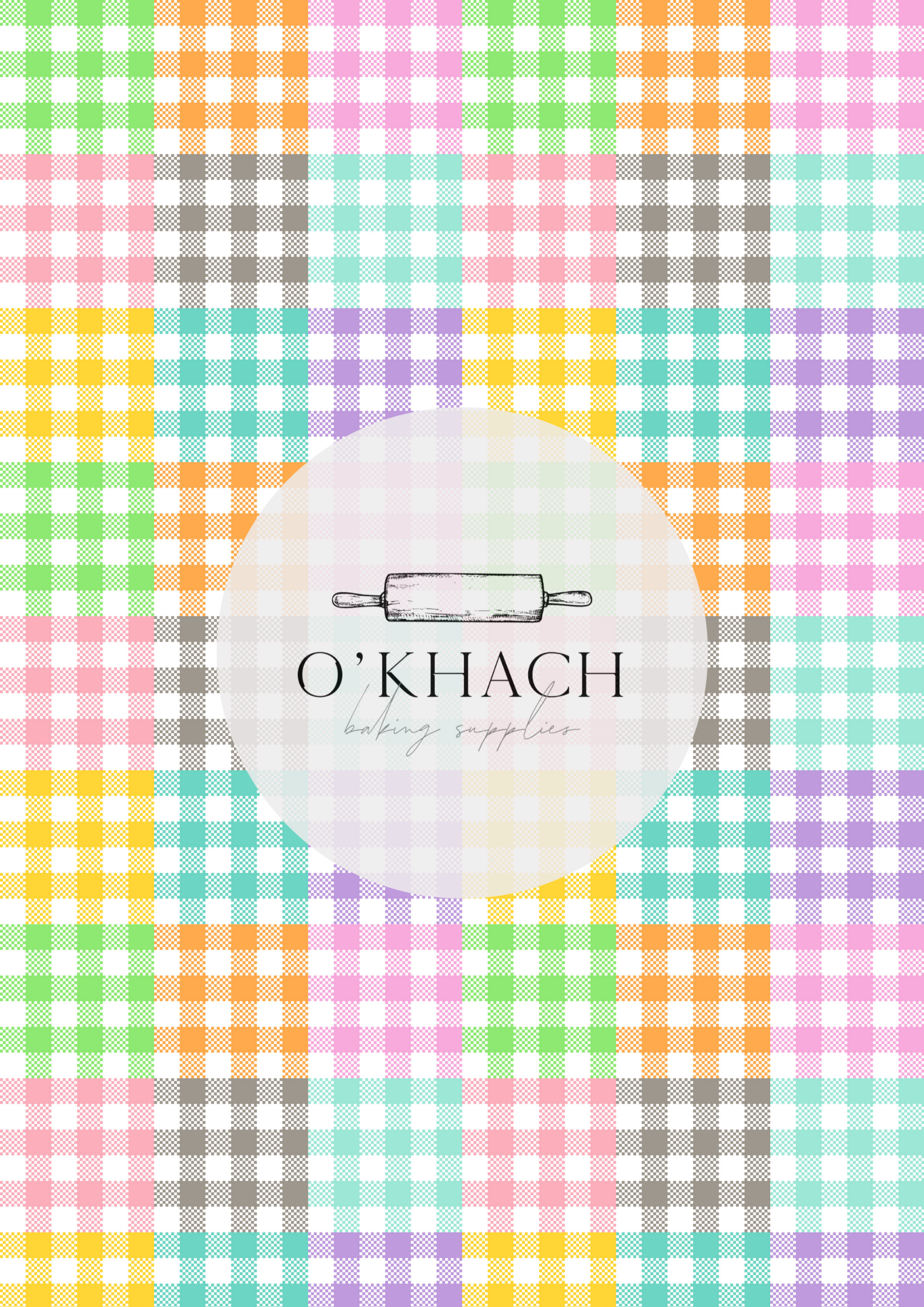 Easter Pattern No.112 - Edible Image - Premium Edible Image from O'Khach Baking Supplies - Just $16.99! Shop now at O'Khach Baking Supplies