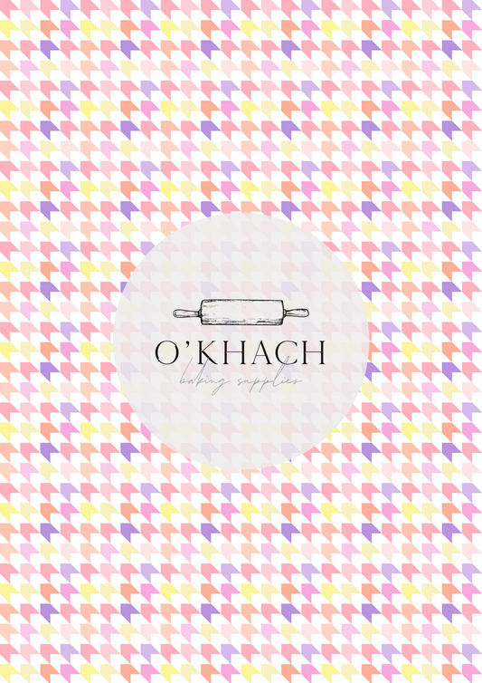 Easter Pattern No.132 - Edible Image - Premium Edible Image from O'Khach Baking Supplies - Just $16.99! Shop now at O'Khach Baking Supplies