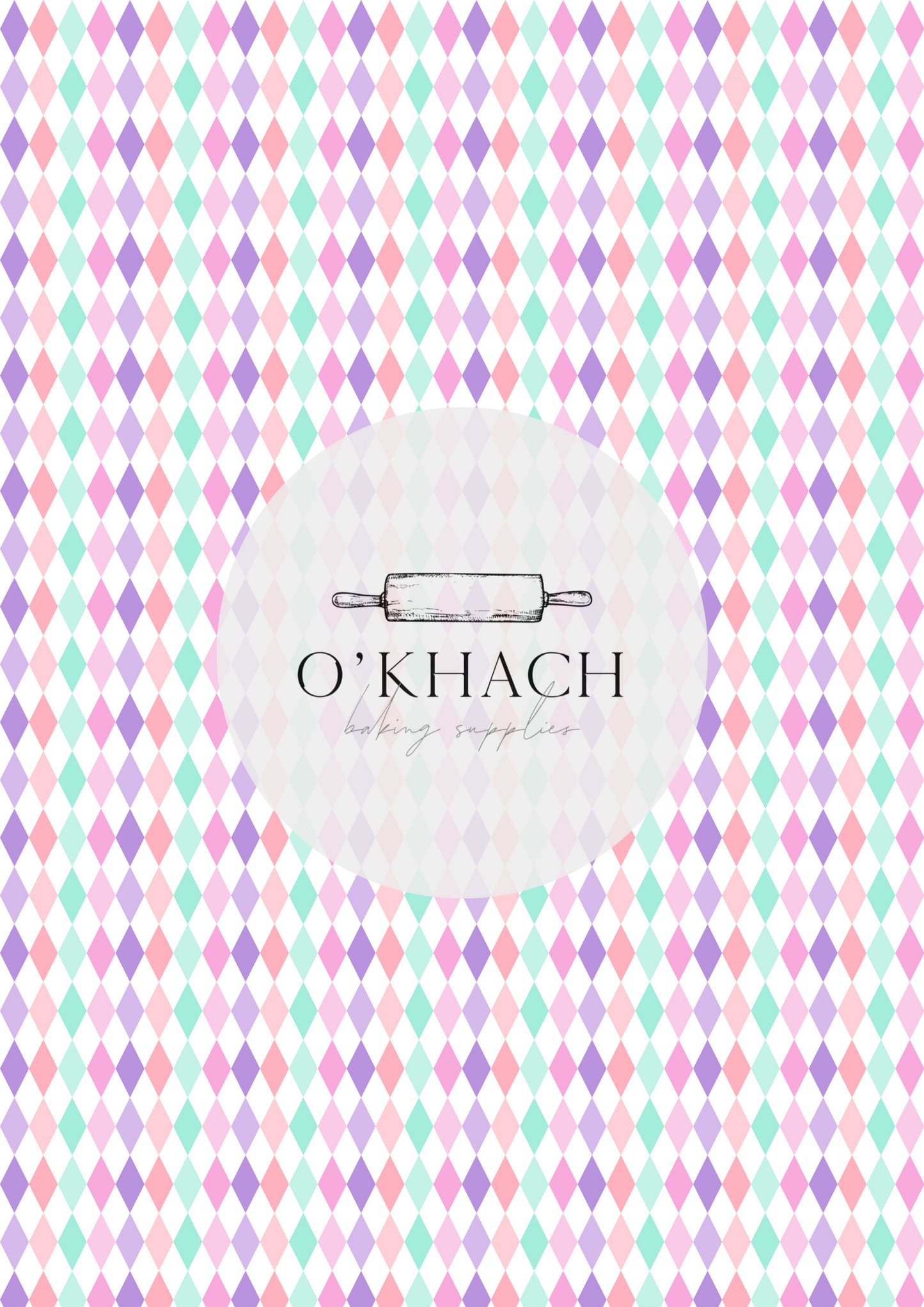 Easter Pattern No.133 - Edible Image - Premium Edible Image from O'Khach Baking Supplies - Just $16.99! Shop now at O'Khach Baking Supplies