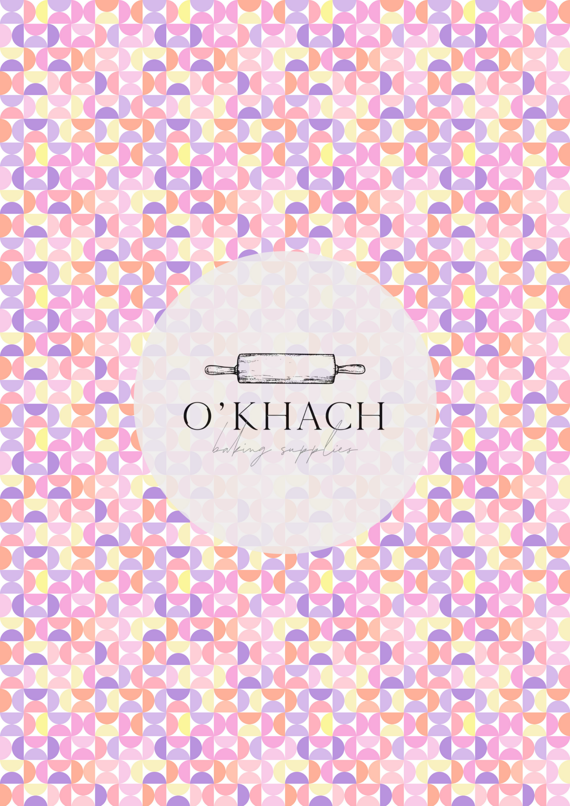 Easter Pattern No.134 - Edible Image - Premium Edible Image from O'Khach Baking Supplies - Just $16.99! Shop now at O'Khach Baking Supplies