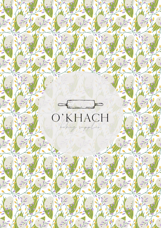 Easter Pattern No.19 - Edible Image - Premium Edible Image from O'Khach Baking Supplies - Just $16.99! Shop now at O'Khach Baking Supplies