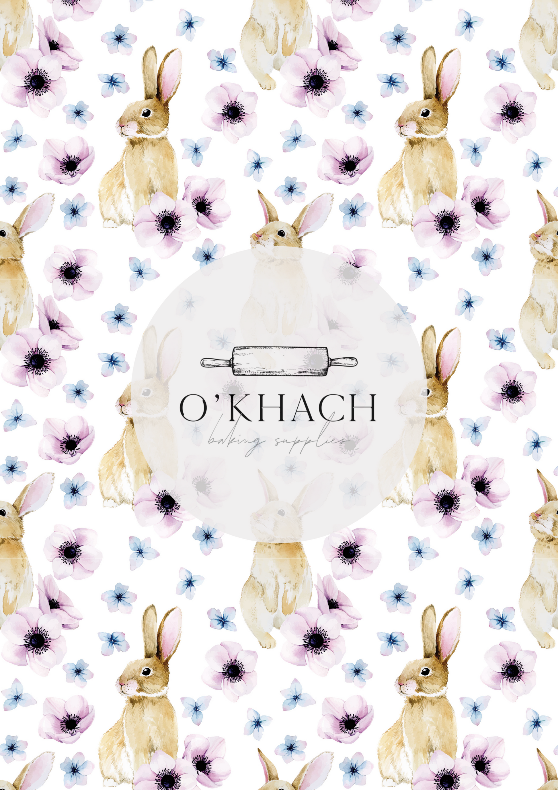 Easter Pattern No.31 - Edible Image - Premium Edible Image from O'Khach Baking Supplies - Just $16.99! Shop now at O'Khach Baking Supplies