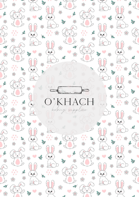 Easter Pattern No.33 - Edible Image - Premium Edible Image from O'Khach Baking Supplies - Just $16.99! Shop now at O'Khach Baking Supplies