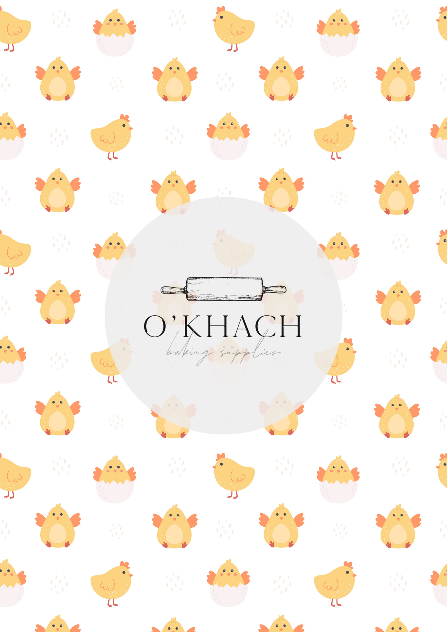 Easter Pattern No.45 - Edible Image - Premium Edible Image from O'Khach Baking Supplies - Just $16.99! Shop now at O'Khach Baking Supplies