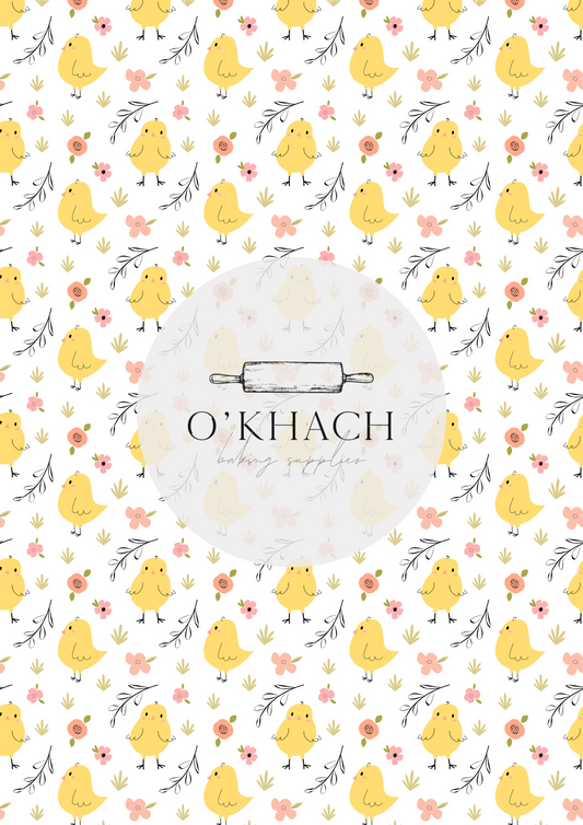 Easter Pattern No.53 - Edible Image - Premium Edible Image from O'Khach Baking Supplies - Just $16.99! Shop now at O'Khach Baking Supplies