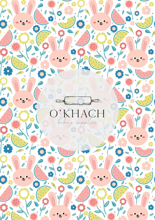 Easter Pattern No.56 - Edible Image - Premium Edible Image from O'Khach Baking Supplies - Just $16.99! Shop now at O'Khach Baking Supplies