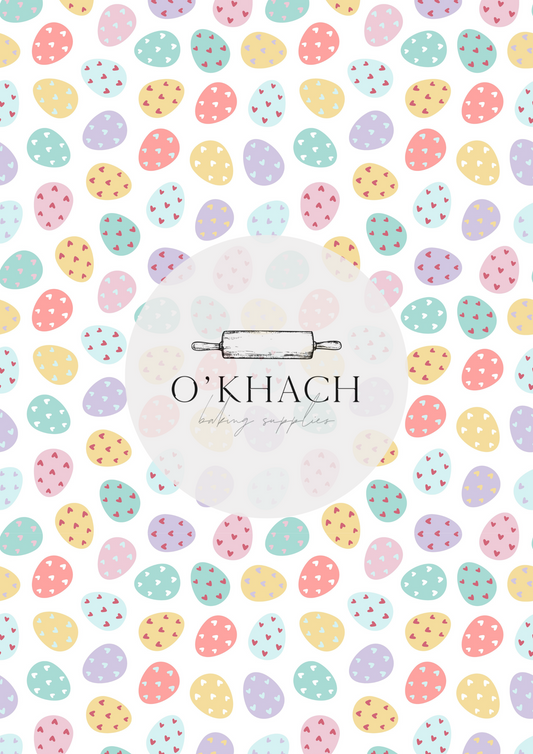 Easter Pattern No.59 - Edible Image - Premium Edible Image from O'Khach Baking Supplies - Just $16.99! Shop now at O'Khach Baking Supplies