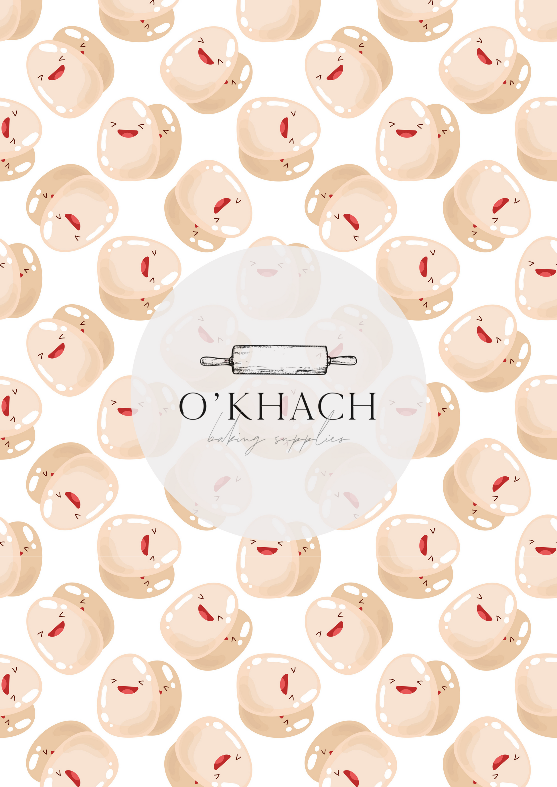 Easter Pattern No.62 - Edible Image - Premium Edible Image from O'Khach Baking Supplies - Just $16.99! Shop now at O'Khach Baking Supplies