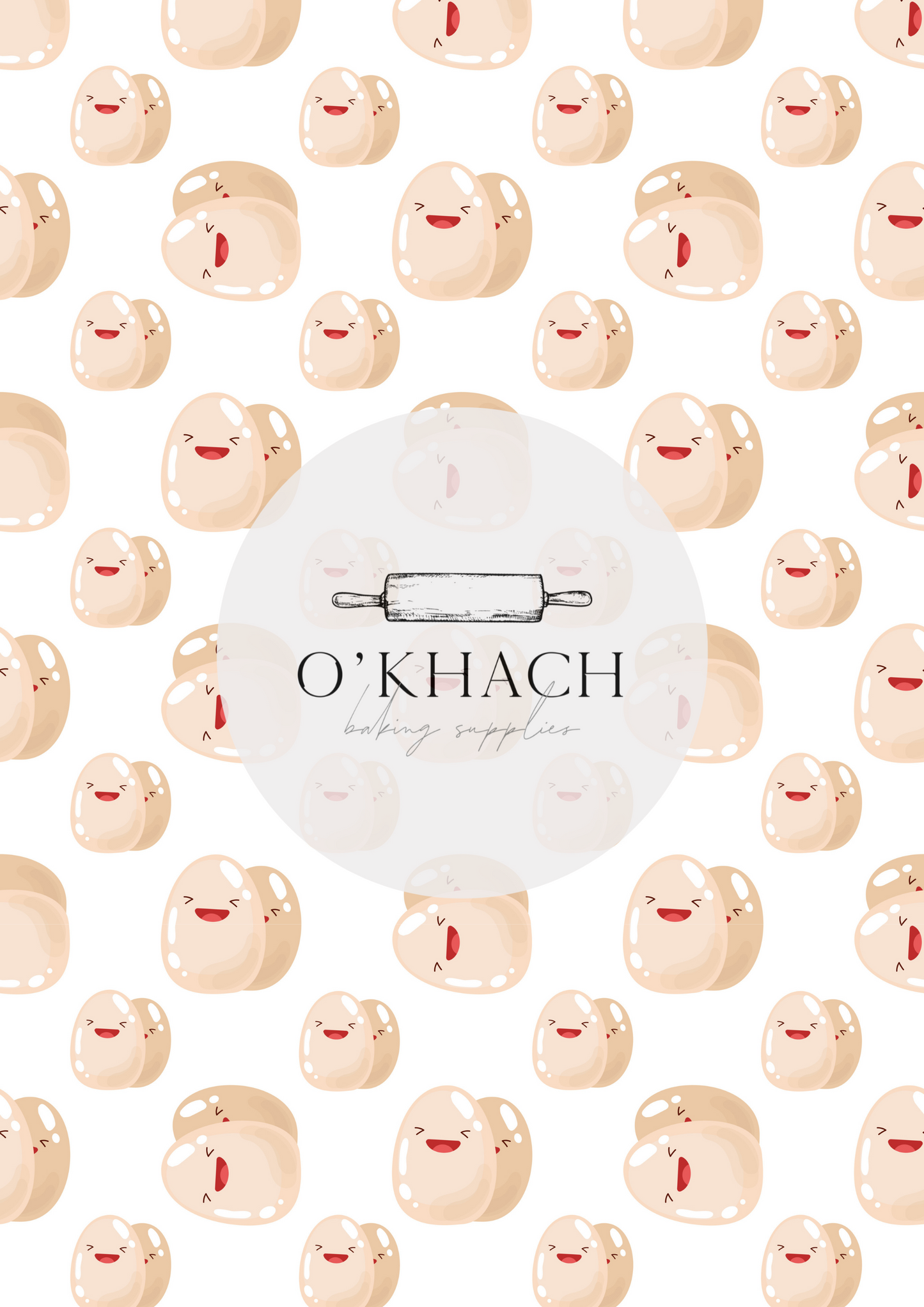 Easter Pattern No.63 - Edible Image - Premium Edible Image from O'Khach Baking Supplies - Just $16.99! Shop now at O'Khach Baking Supplies