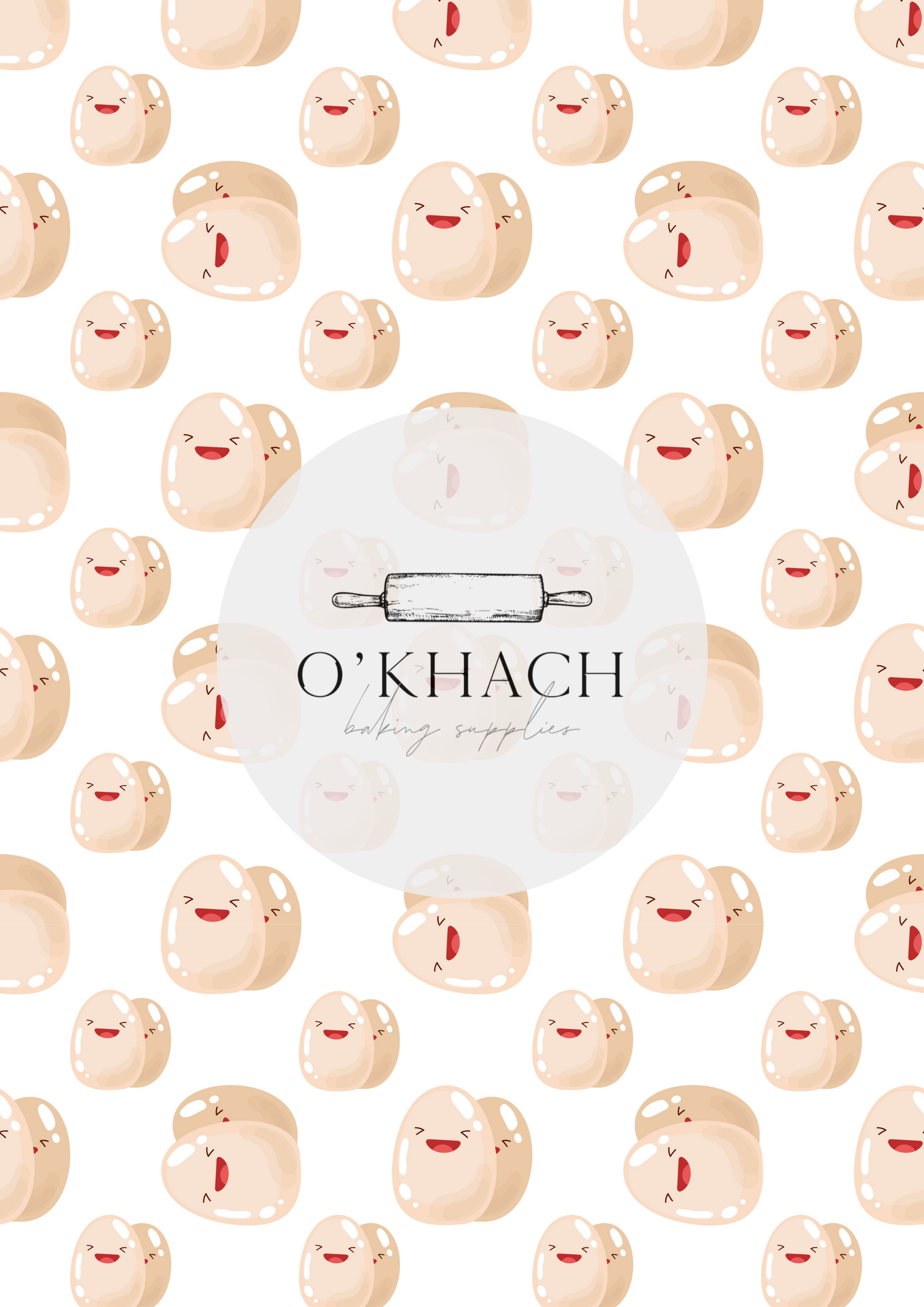 Easter Pattern No.63 - Edible Image - Premium Edible Image from O'Khach Baking Supplies - Just $16.99! Shop now at O'Khach Baking Supplies