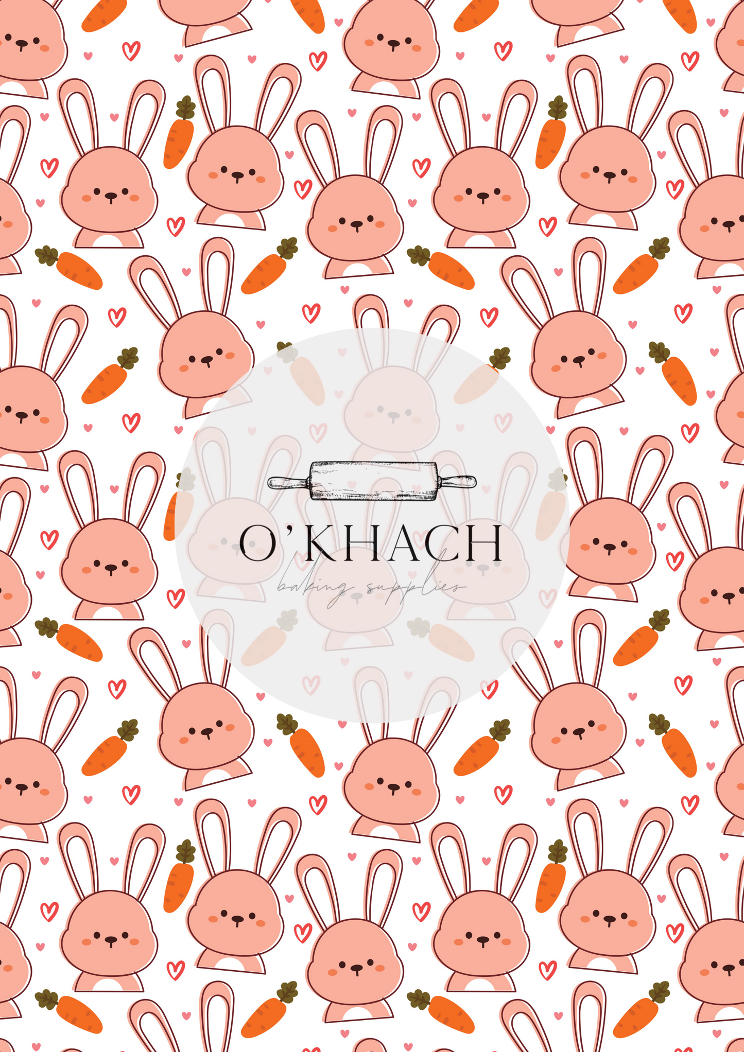 Easter Pattern No.64 - Edible Image - Premium Edible Image from O'Khach Baking Supplies - Just $16.99! Shop now at O'Khach Baking Supplies